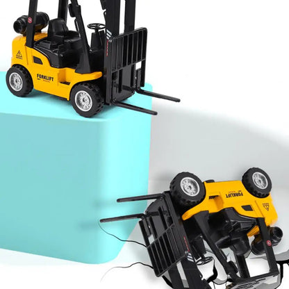 Forklift Inertia Toy Burrs-free Excellent Fadeless Pull Toy