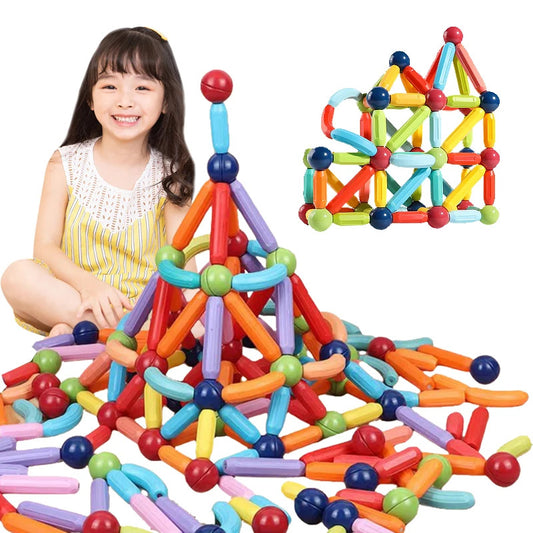 Kids Magnetic Constructor Blocks Set Toys