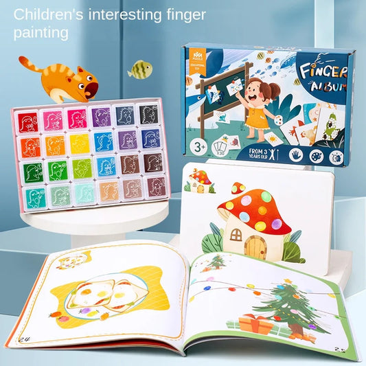 Children's Finger Painting DIY Toys