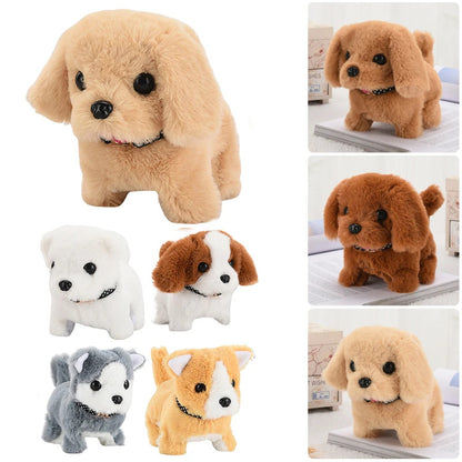 Electronic Walking and Barking Plush Toys