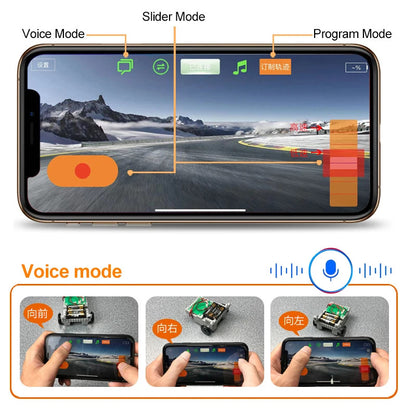 APPインテリジェントプログラミング自動車リモートコントロールロボット