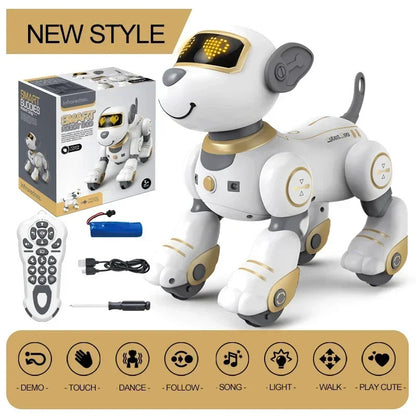 ホットで面白い RC ロボット 電子犬 スタント プログラム可能な犬