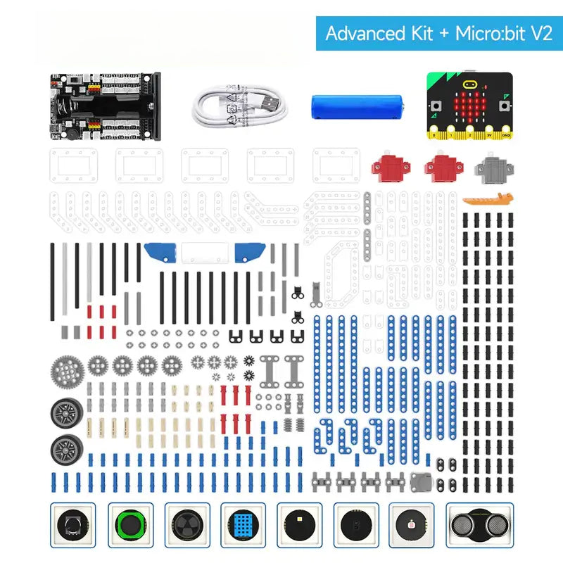 ロボットキット プログラム可能な 16 in 1 ビルディングブロックキット