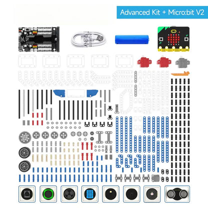 ロボットキット プログラム可能な 16 in 1 ビルディングブロックキット