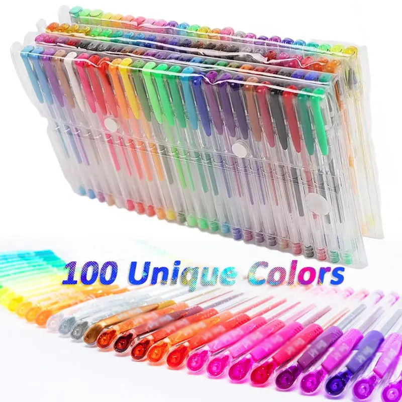 5-100pcs Gel Pen Set 100 Colors Pen Set