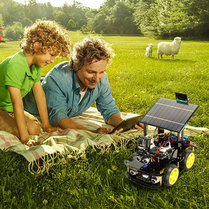 Programmable Robot Car Kit Solar Tracking and Charging Set