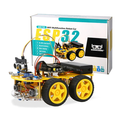 WiFi Multifunction 4WD Smart Robot Car Kit