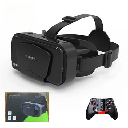 3D Virtual Reality VR Glasses With Controllers