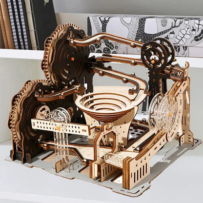 3D Wooden Puzzle Marble Run Kits