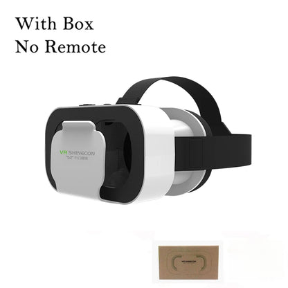 3D Virtual Reality VR Glasses With Controllers