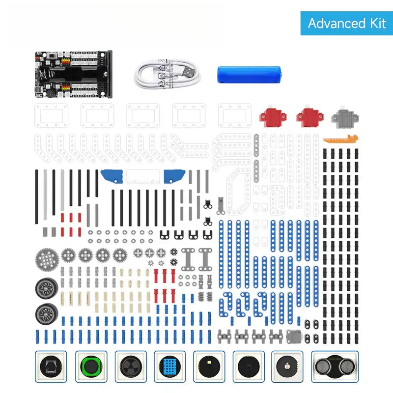 ロボットキット プログラム可能な 16 in 1 ビルディングブロックキット