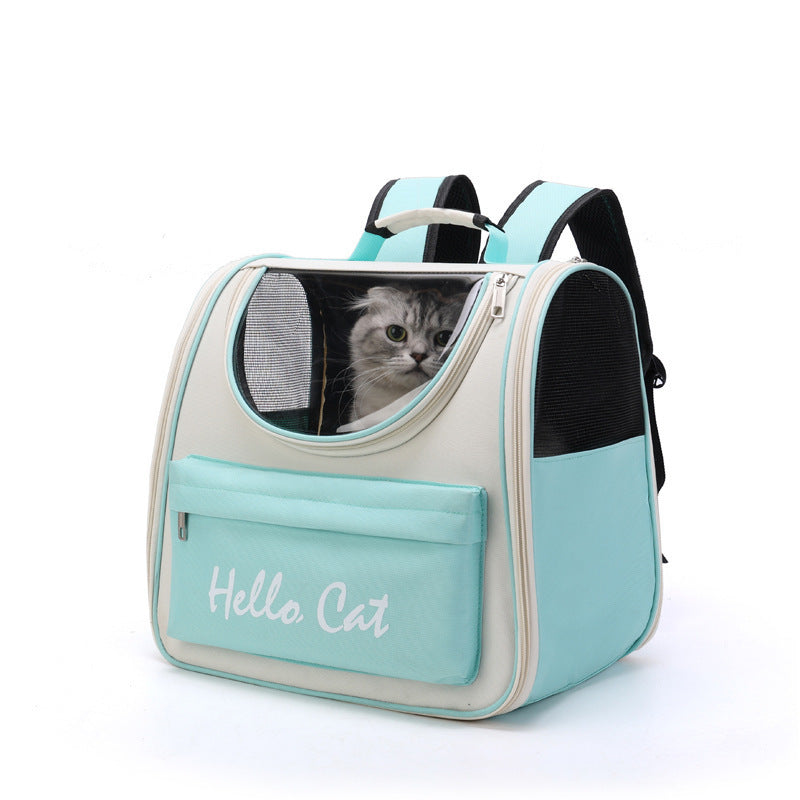 Portable Backpack for Going Out, Portable Folding Breathable Cat Bag, Pet Dog Bag