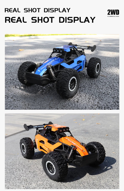 2.4GHz 高速 RC カー LED ライト付き