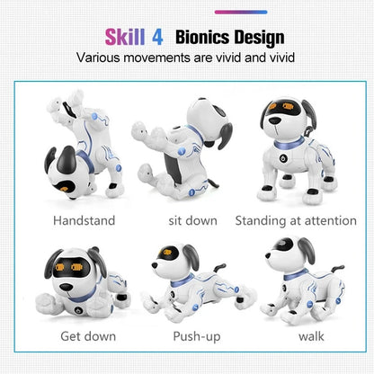 インテリジェントなプログラム可能なおもちゃ リモートコントロールロボット犬