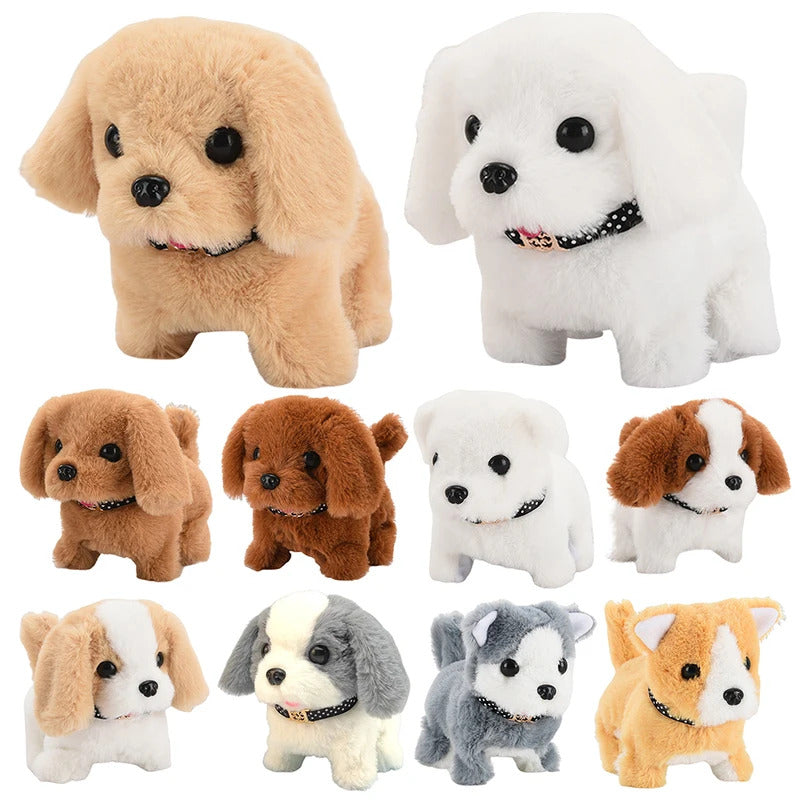 Electronic Walking and Barking Plush Toys