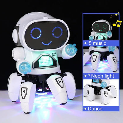 Dance Robot Electric Pet Musical Shining Toys