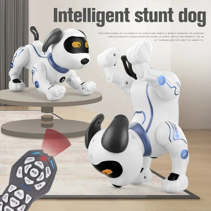 インテリジェントなプログラム可能なおもちゃ リモートコントロールロボット犬