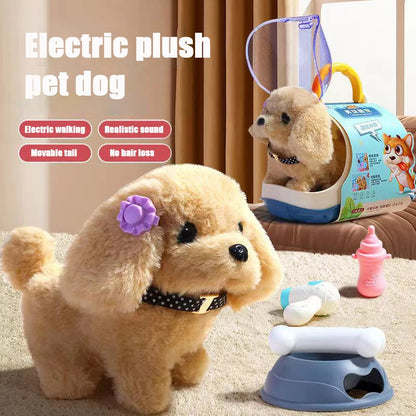 New Electronic Walking Interactive Dog Plush Doll Toys