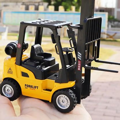 Forklift Inertia Toy Burrs-free Excellent Fadeless Pull Toy