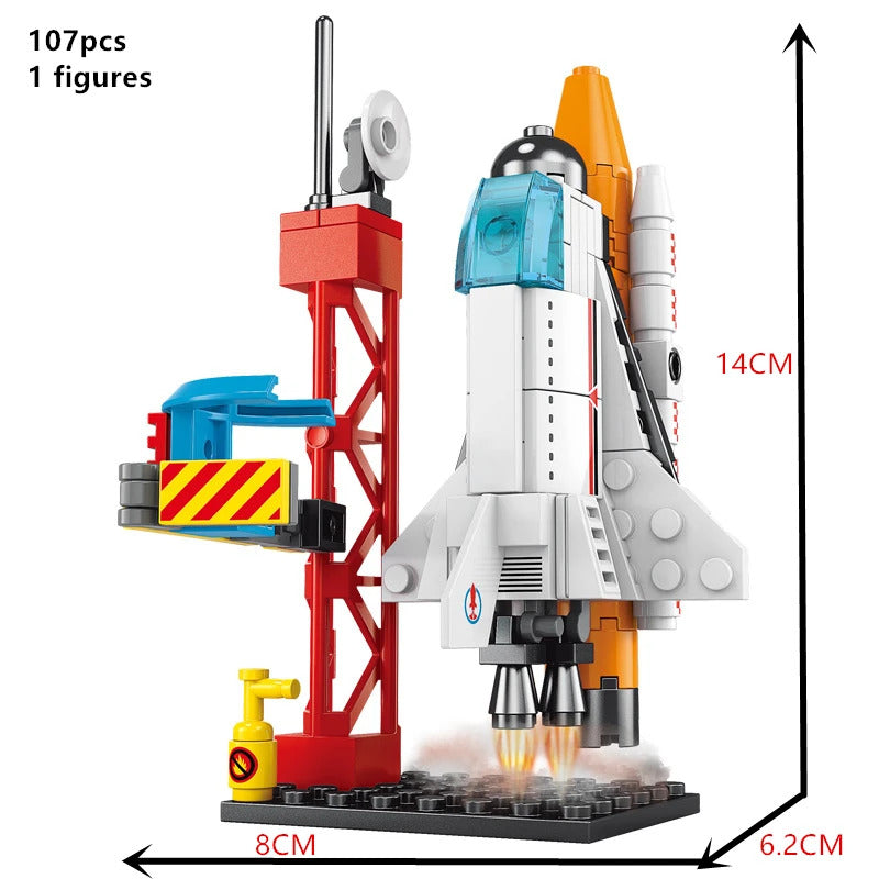 航空宇宙有人ロケット発射センター レンガキット