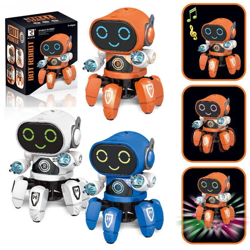 Dance Robot Electric Pet Musical Shining Toys