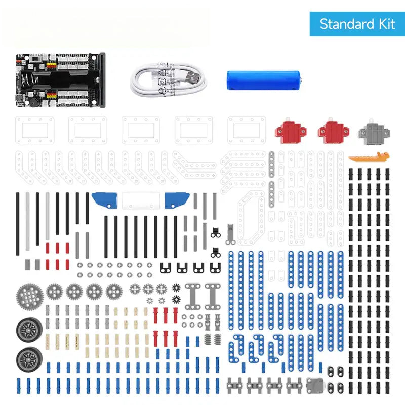 ロボットキット プログラム可能な 16 in 1 ビルディングブロックキット