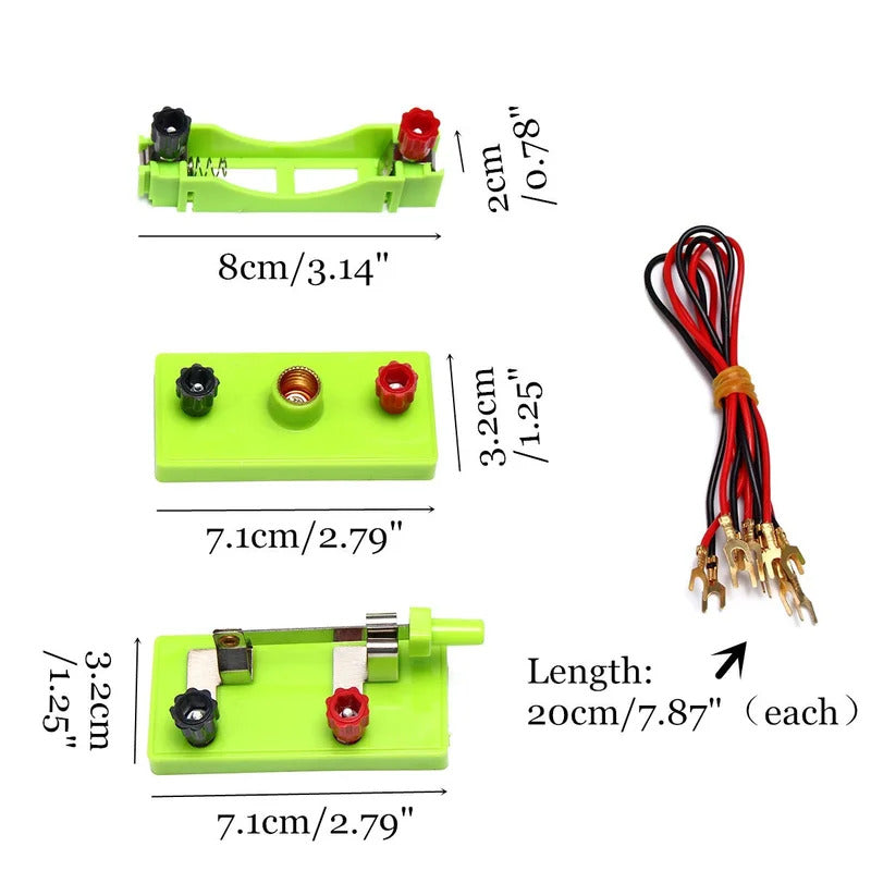 DIY 基本回路 電気学習キット 物理教育玩具