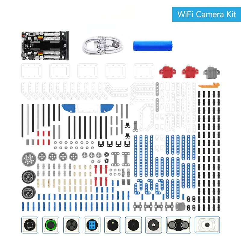 ロボットキット プログラム可能な 16 in 1 ビルディングブロックキット