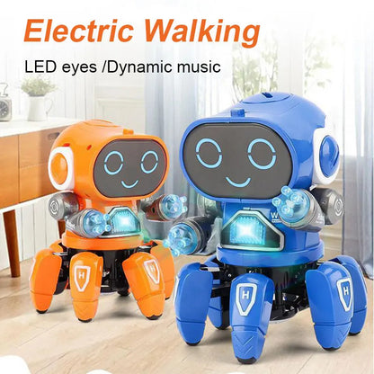 Dance Robot Electric Pet Musical Shining Toys