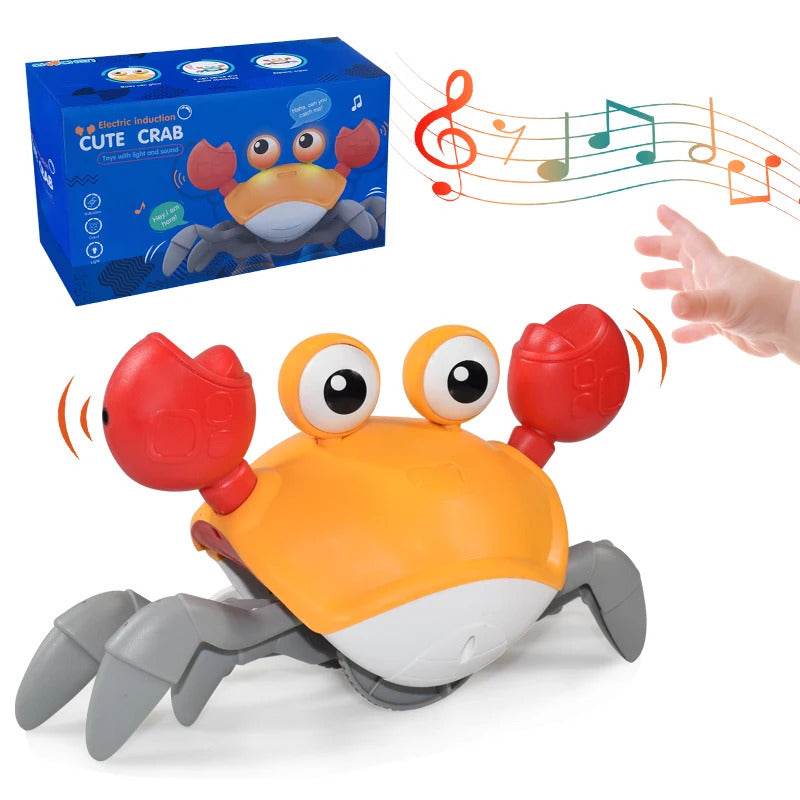 Kids Induction Escape Crab Octopus Crawling Toy