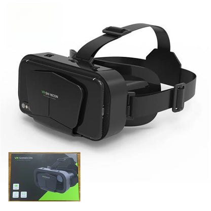 3D Virtual Reality VR Glasses With Controllers