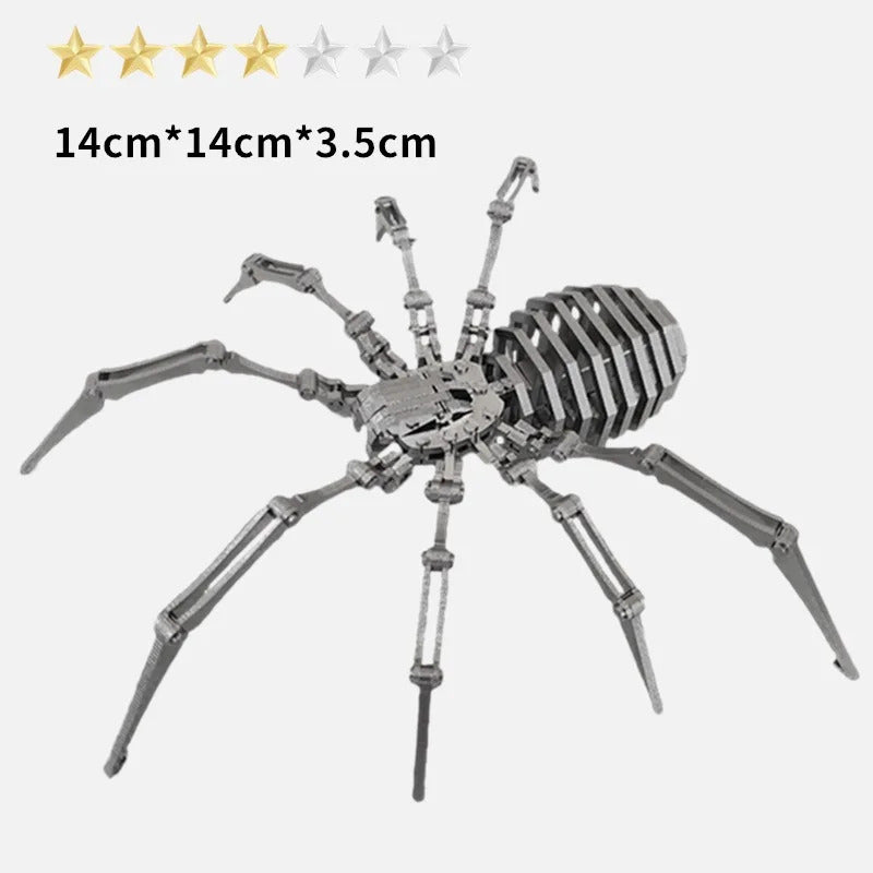 3D Metal Puzzle Animal Spider King Plus Version Model Scorpion