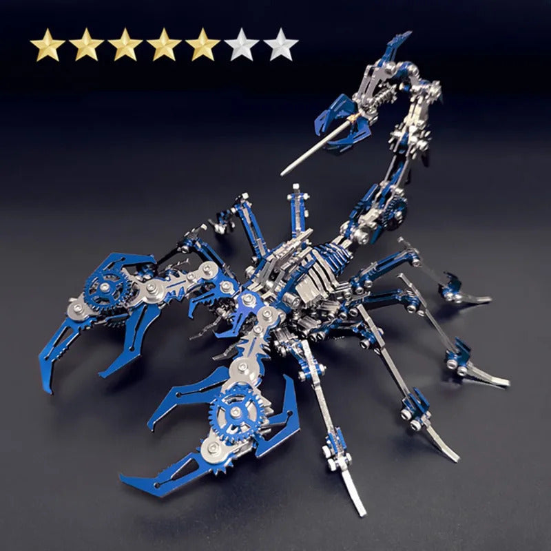 3D Scorpions Metal Puzzle Steampunk Mechanical Insect Model Kits