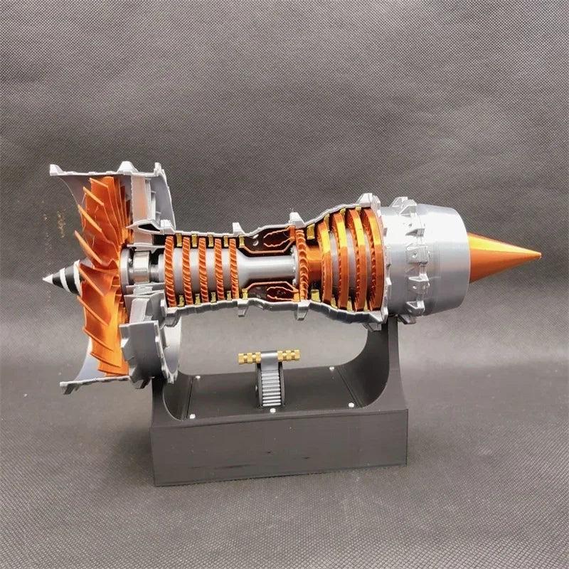 DIY TR900 Turbofan Engine Aviation Model Assembly Kit