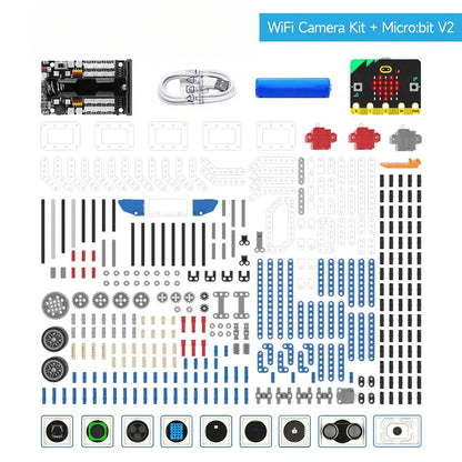 ロボットキット プログラム可能な 16 in 1 ビルディングブロックキット